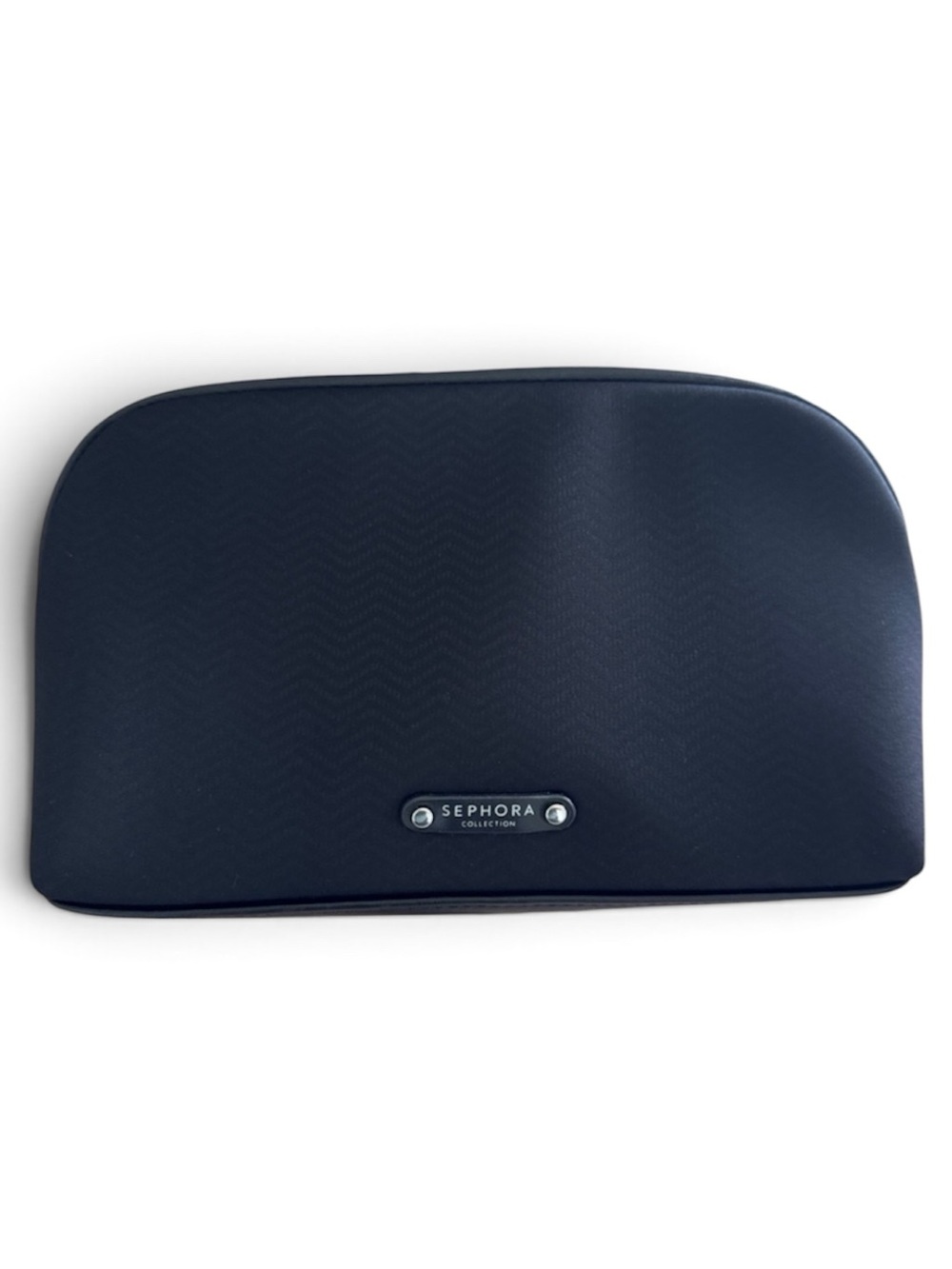 NWOT Sephora Collection Black Structured Makeup Toiletry Cosmetic Bag